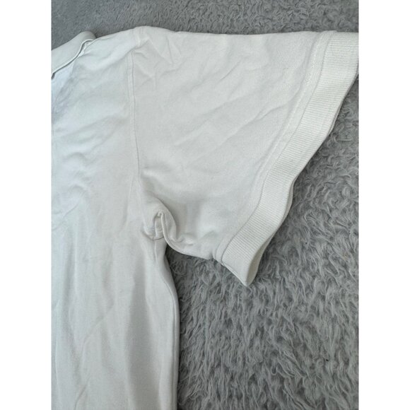 Robert Graham White Polo Shirt XL Classic Fit Embroidered Devil Logo Made - Peru - Picture 11 of 13